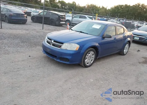 2013 Dodge Avenger Se z USA, uszkodzony, nr VIN 1C3CDZAB4DN729895